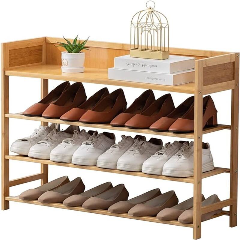 Shoe Bench 3 Tier - 11.02"D x 26.96"W x 18.3"H