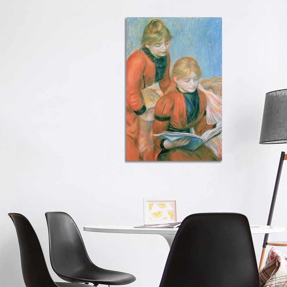 iCanvas "The Two Sisters" by Pierre-Auguste Renoir Canvas Print