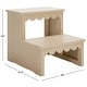 preview thumbnail 10 of 9, SAFAVIEH Haven 2-Step Stool - 15" W x 18" D x 15" H