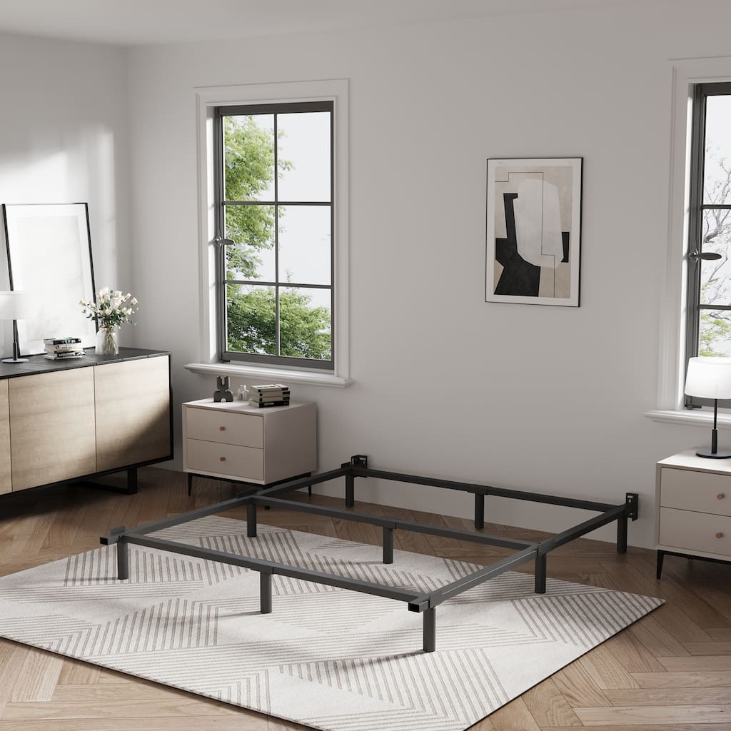 7 Inch Adjustable Steel Bed Frames Heavy Duty