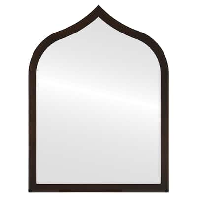 Tyler Framed Vanity Mirror - Teardrop Cathedral - 24.4x32.4