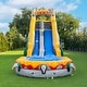 preview thumbnail 9 of 13, HeroKiddo T-Rex 18 FT Inflatable Water Slide with Detachable Pool, PVC Vinyl, Backyard Outdoor Dinosaur, Includes Blower