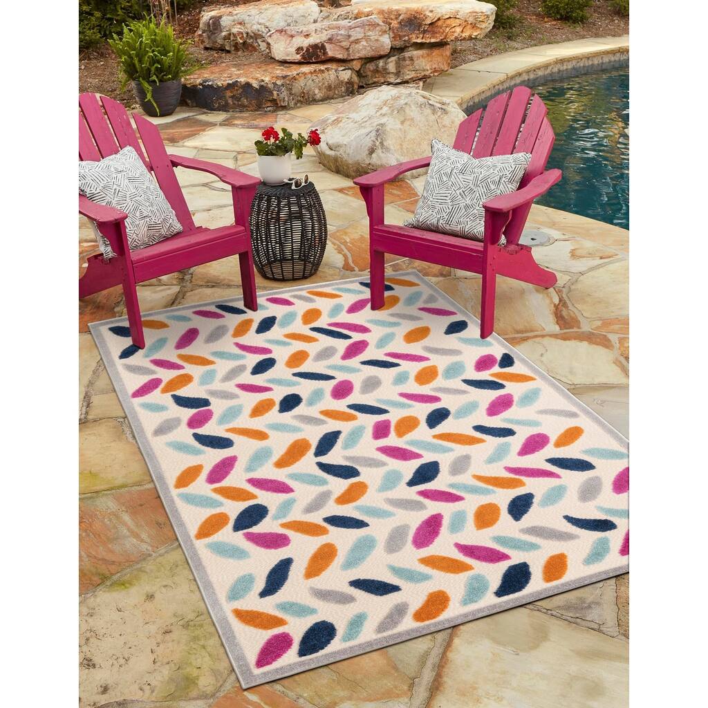 Outdoor Denver Collection Area Rug