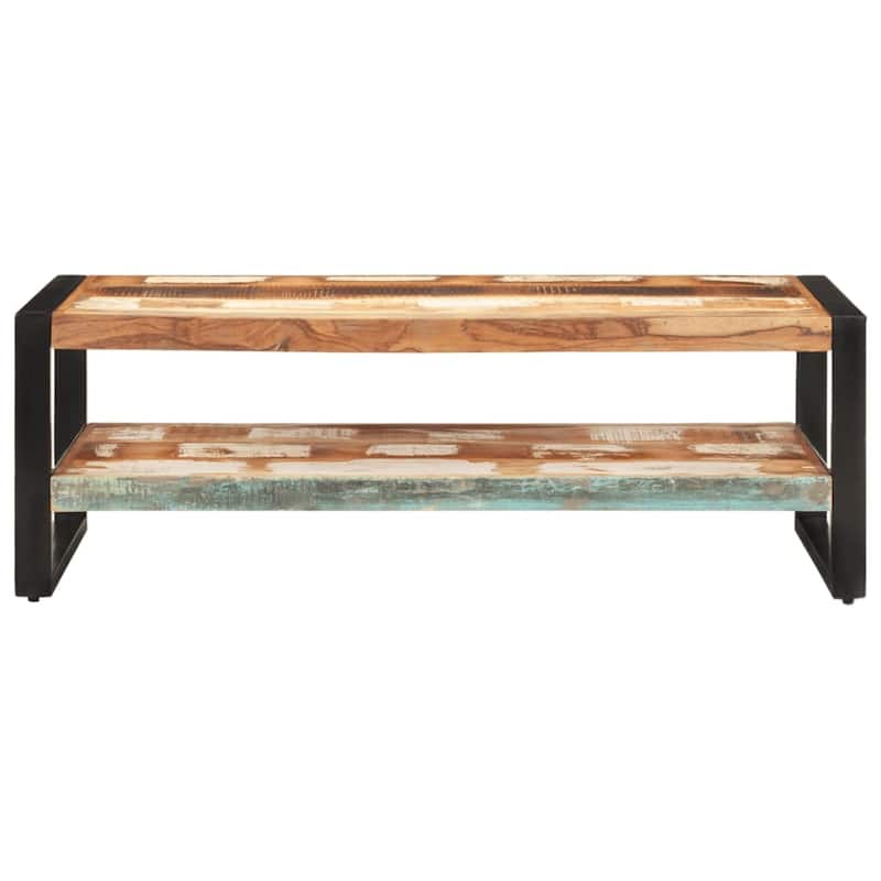vidaXL Coffee Table End Table Sofa Table Living Room Furniture Solid Wood - 47.2" x 23.6" x 15.7" (L x W x H)