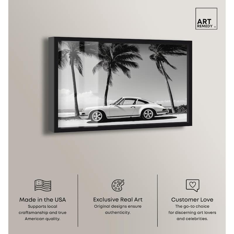 Analog Vintage Car Shadowbox by Art Remedy