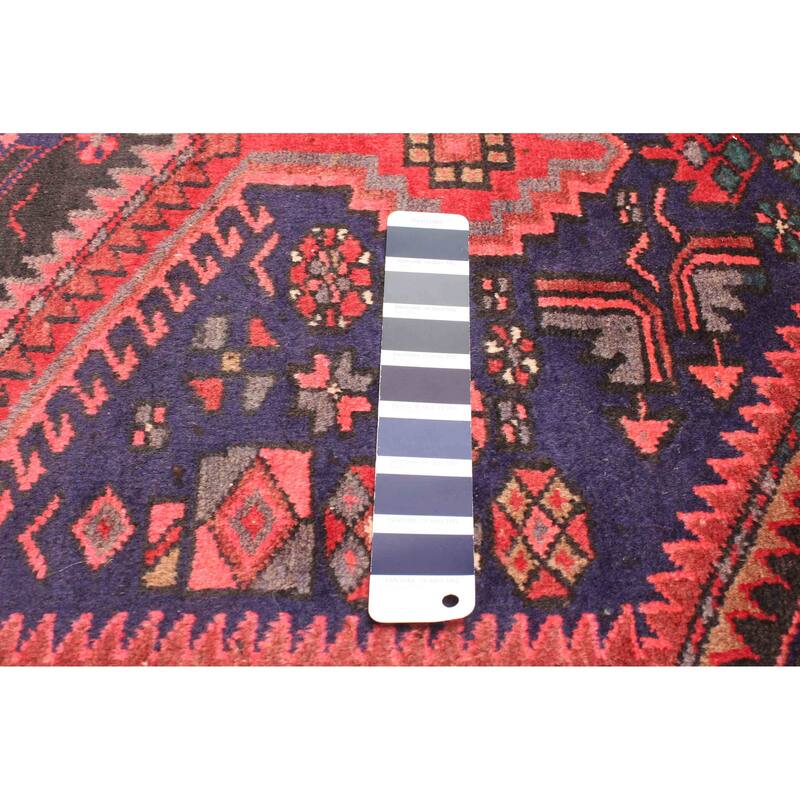 ECARPETGALLERY Hand-knotted Anadol Dark Navy Wool Rug - 4'0 x 7'6