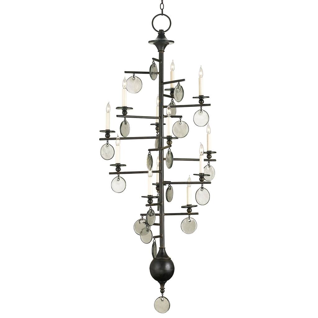 Currey & Company Sethos Large Chandelier - 67"h x 28"dia