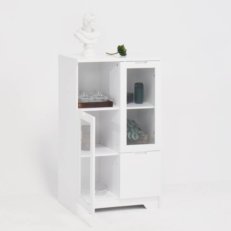 Cabinet with Glass Doors