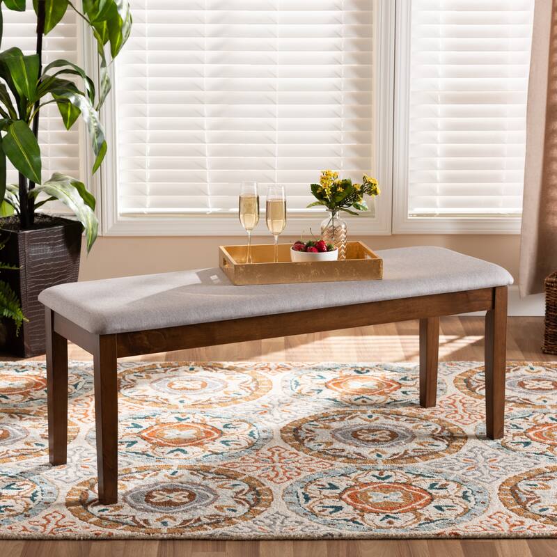 Teresa Modern and Contemporary Transitional Dining Bench