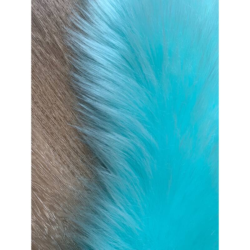 Luxurious Faux Sheepskin Square Area Rug