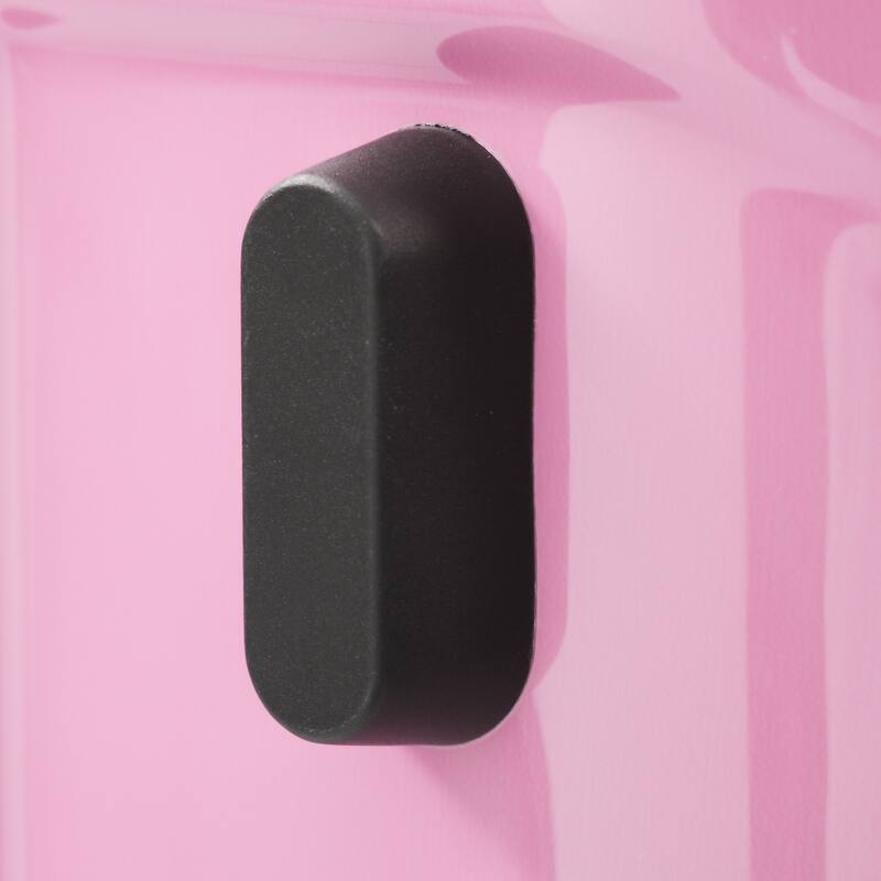 Luggage Set 3 Piece Glossy PC Suitcases with Spinner Wheels, Built-In TSA Lock and Foldable Duffel Bag, for Travel Men & Women