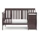 preview thumbnail 12 of 56, Storkcraft Portofino 4-in-1 Convertible Crib and Changer - Convenient Storage Solution, 3 Spacious Drawers and 3 Open Shelves