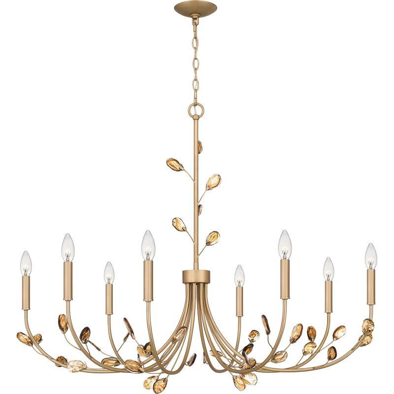 Heiress 8-Light Bronze Gold Chandelier
