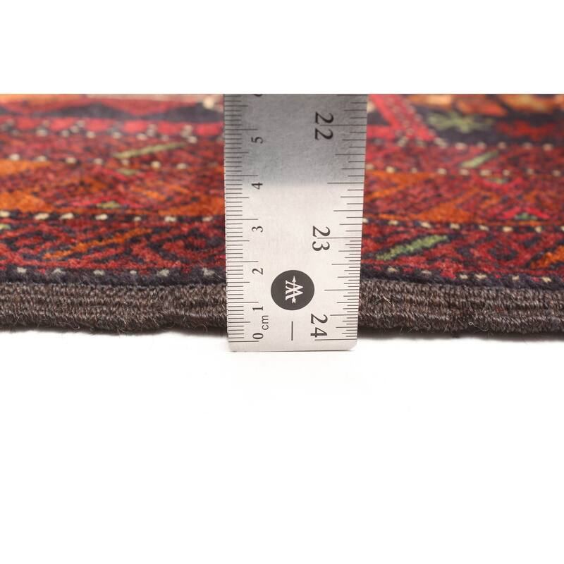 ECARPETGALLERY Hand-knotted Teimani Black Wool Rug - 2'9 x 4'4