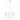 Broche 4 Light Matte White Chandelier - 28"W x 28"H x 28"D