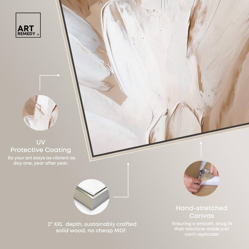 Fawn and Frost Canvas by Art Remedy
