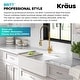 preview thumbnail 36 of 153, Kraus Britt Commercial 3-Function 1-Handle Pulldown Kitchen Faucet