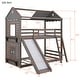 preview thumbnail 15 of 46, Playhouse Design Twin Size House Bed Kids Bed