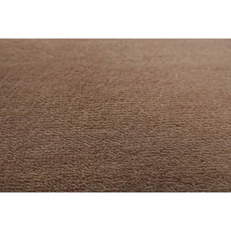 Hand Knotted Oriental 100% Wool Carpet Modern Solid Peach Gabbeh Area Rug - 12' 6'' X 9' 1''