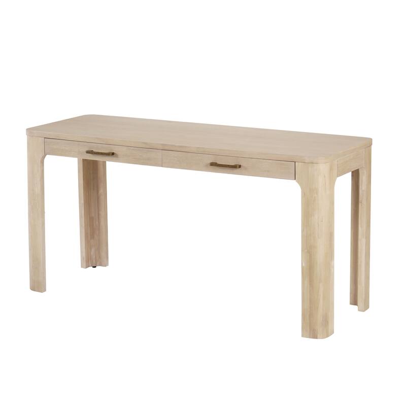 NPD Furniture Trevin Wooden Writing Desk with Drawer