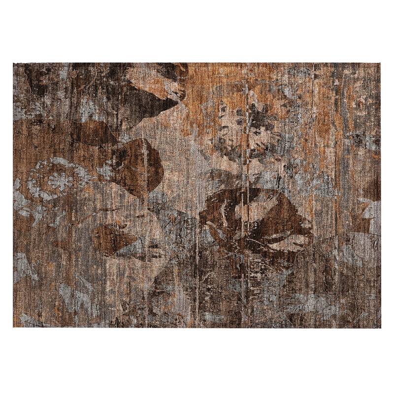 Rane Botanic Elegance Weather Resistant Timeless Fusion Outdoor Rug