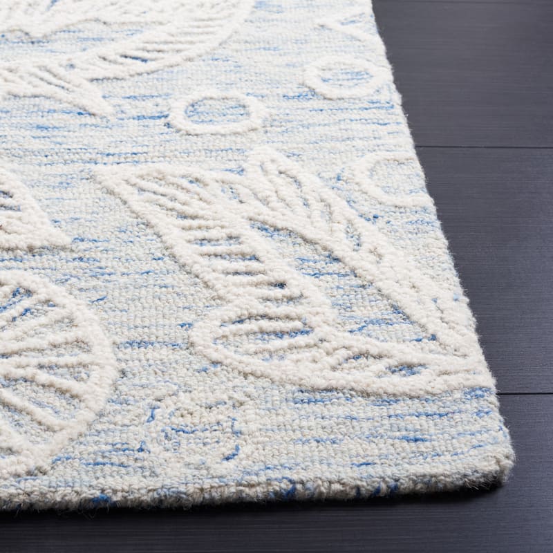 SAFAVIEH Handmade Jardin Kathe Floral Wool Rug