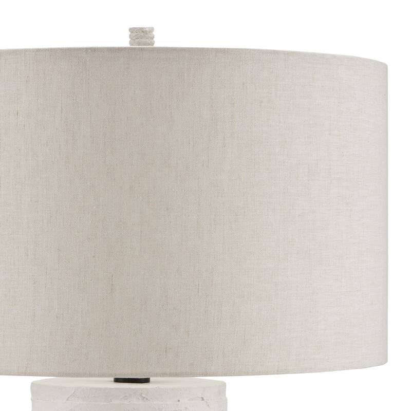Currey & Company Innkeeper White Table Lamp - 30"h x 19"dia
