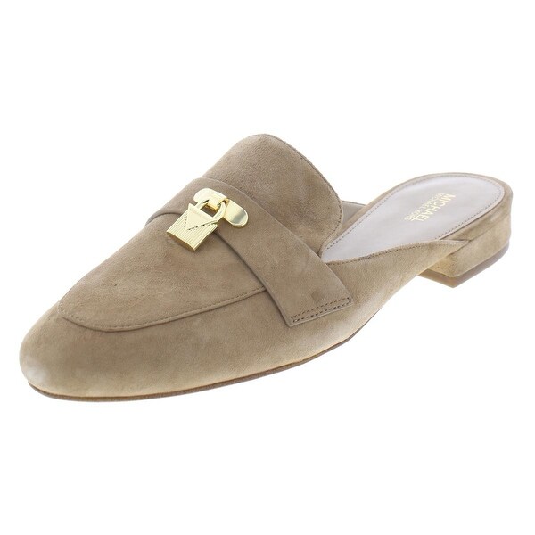 michael kors suede mules