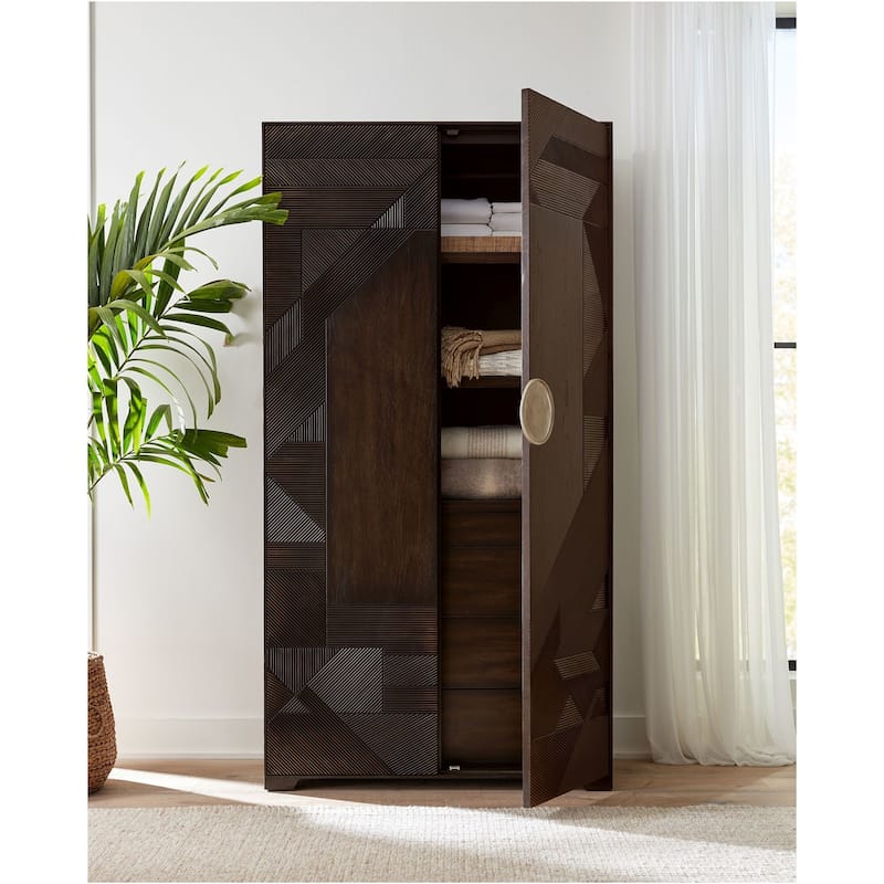 Hooker Furniture 6950-90013 Retreat 44" Wide 4 Drawer Maple and Oak