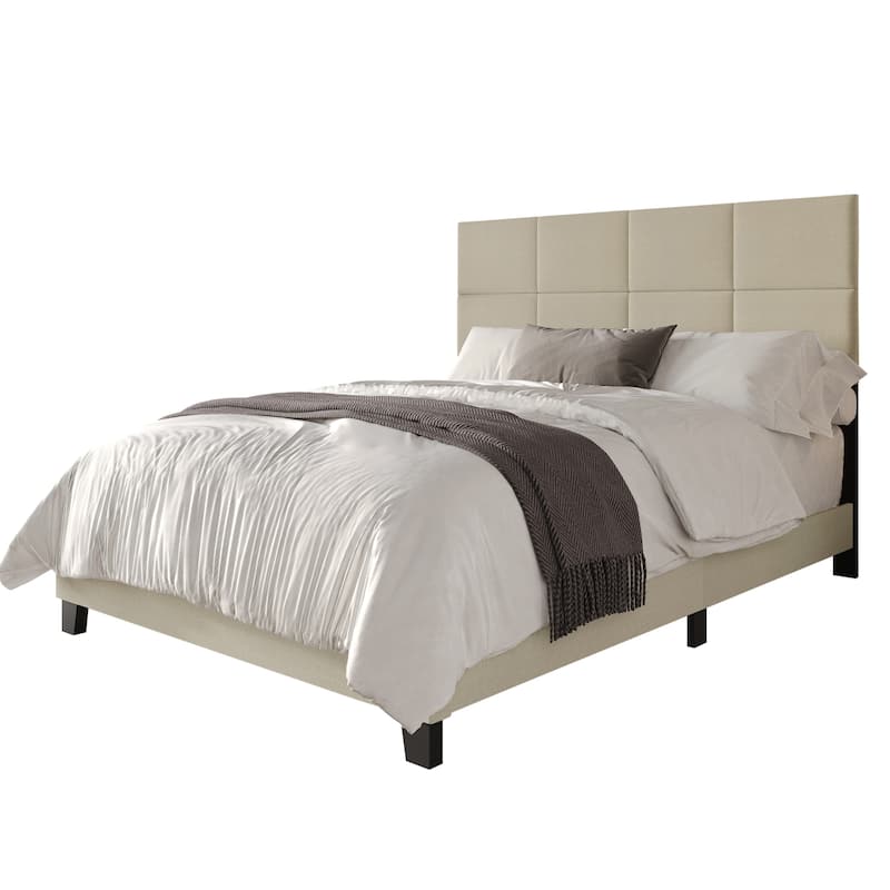 Clayfell Lufkin Upholstered Panel Bed
