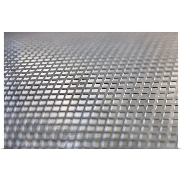 "Metal grate" Poster Print