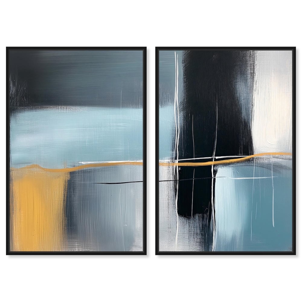 Still Cadence Canvas Set of 2 by Art Remedy