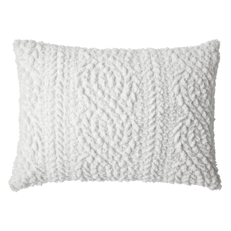 G.H. Bass & Co. Cable Knit Pinsonic Sherpa Comforter Set