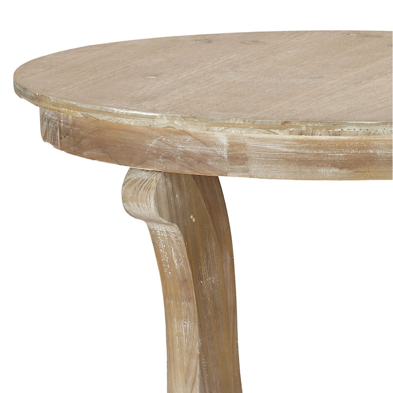 Tinley Fir Wood End Table, Natural