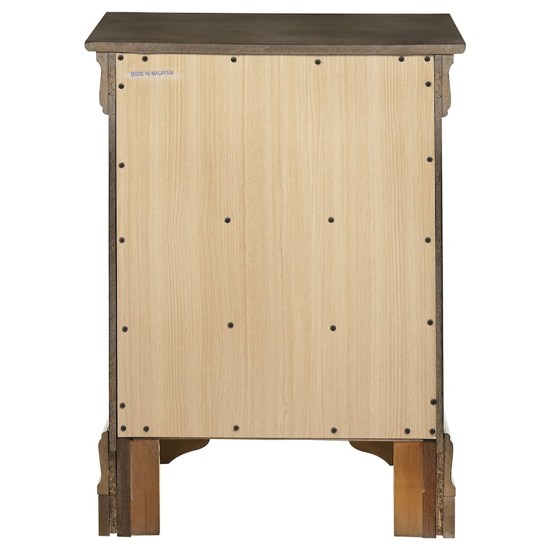 Louis Phillipe 3-drawer Nightstand