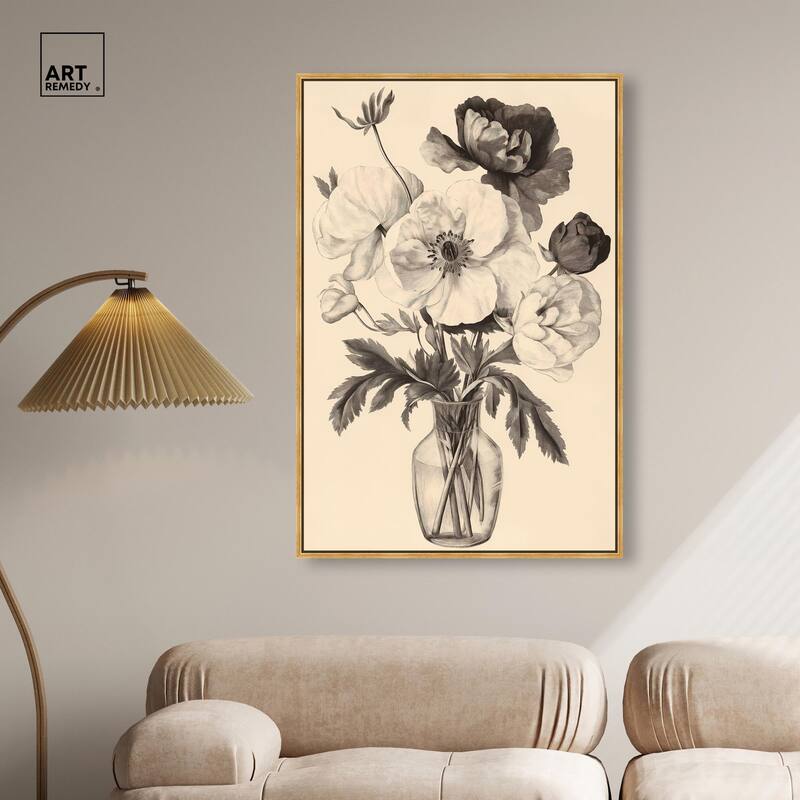 Herbarium's Hush I Canvas by Art Remedy