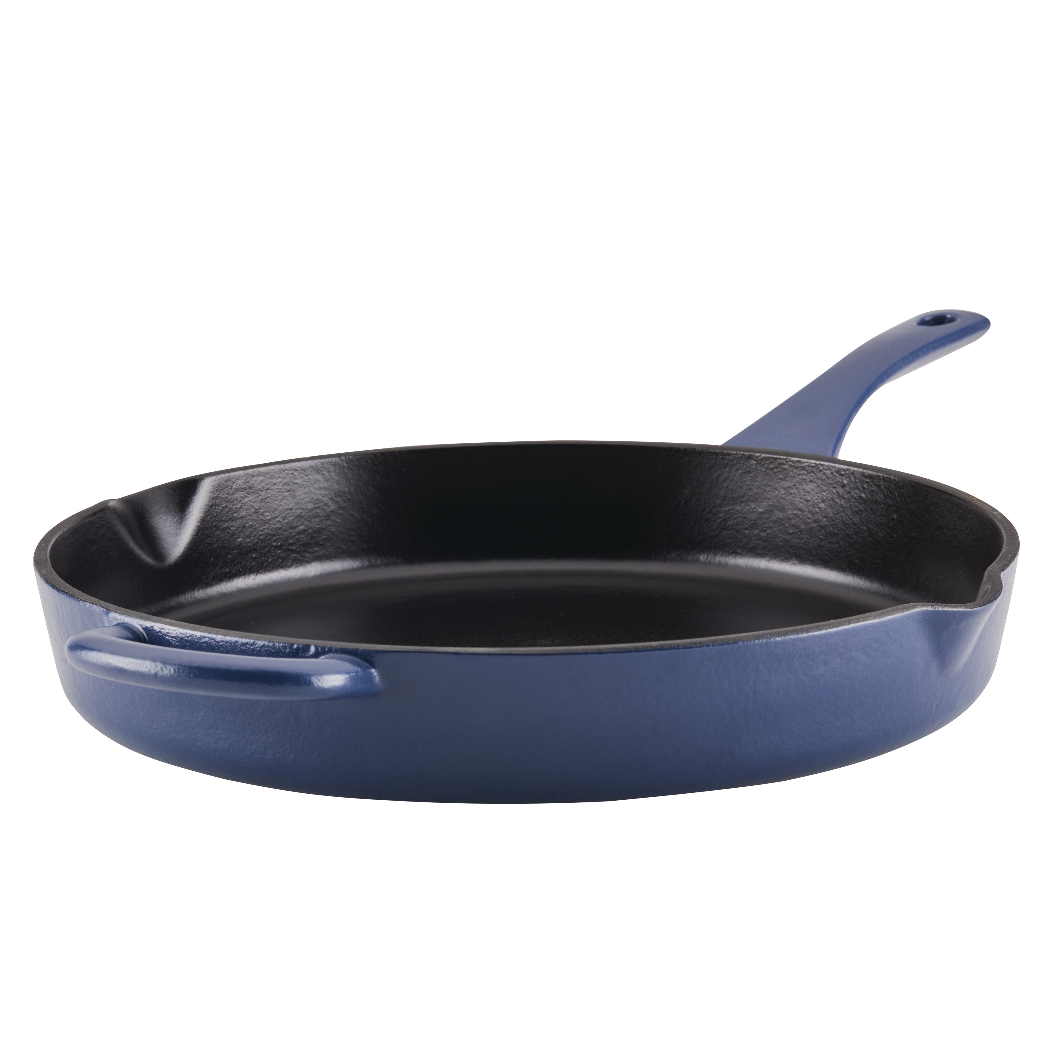 Ayesha Curry Enameled Cast Iron Induction Skillet with Helper