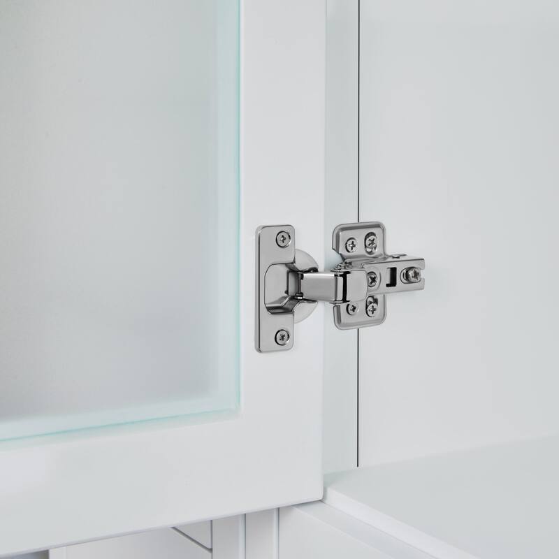 Vanity Art 60-inch Single Sink Bathroom Vanity Set With Engineered Marble Top and Free Mirror - 60 x 18.5 x 36 Inches