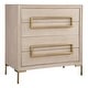 preview thumbnail 6 of 5, Uttermost Alessia Light Oak Accent Chest - 35"H x 34"W x 18"D