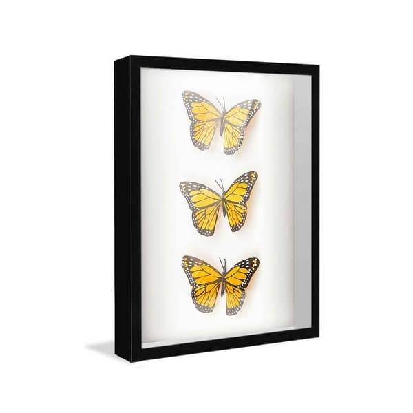 23x20 Shadow Box Frame Grey | 0.875 inches Deep Real Wood Contemporary ...