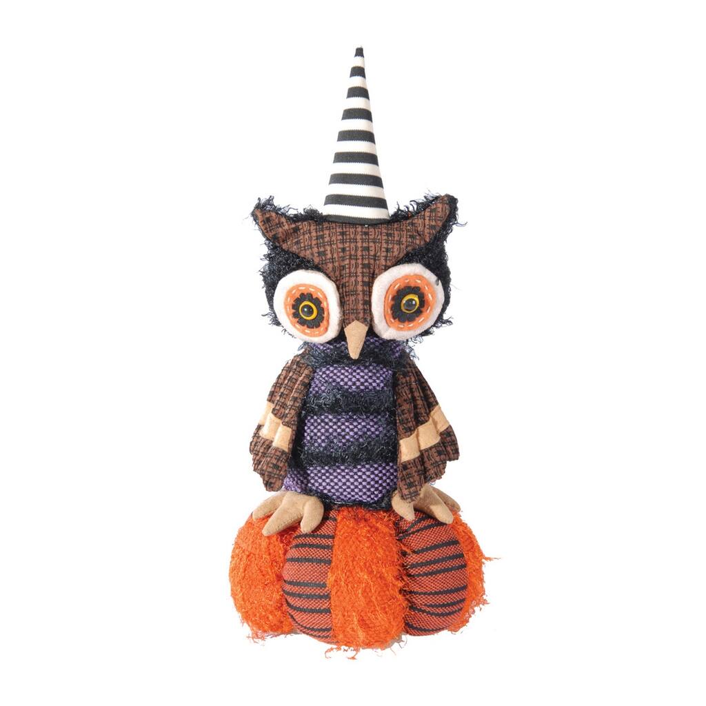Musc Turning Owl On Pumpkin