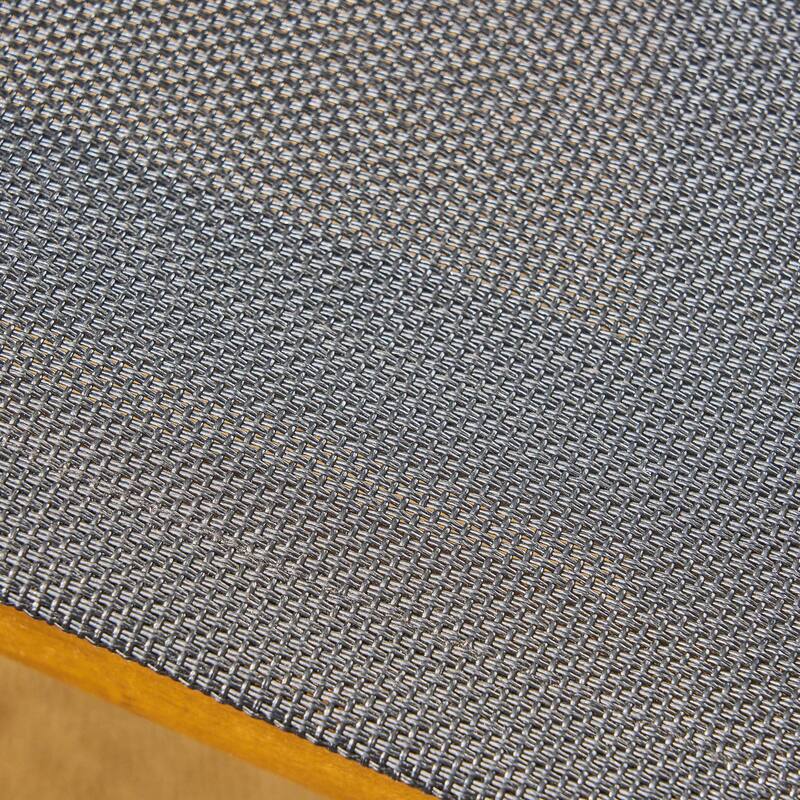 Castano Outdoor Acacia Wood 7 Piece Dining Set with Mesh Seats by Christopher Knight Home