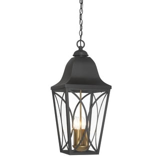 The Great Outdoors 73357 Cardigan 4 Light 11" Wide Outdoor Pendant