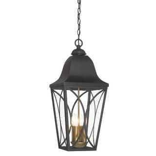The Great Outdoors 73357 Cardigan 4 Light 11" Wide Outdoor Pendant