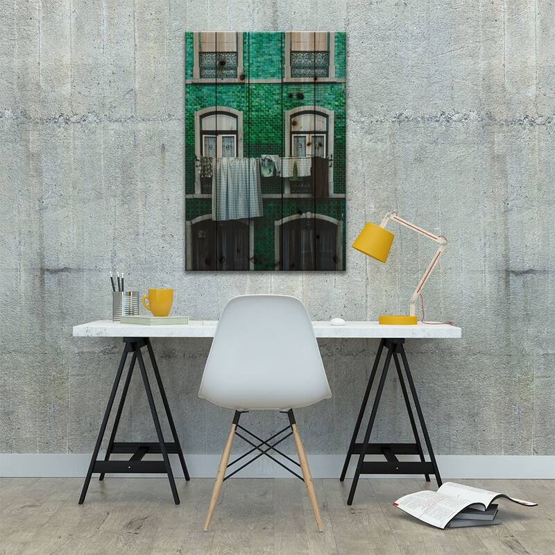 Lisbon, Portugal Print On Wood by Luke Anthony Gram - Multi-Color