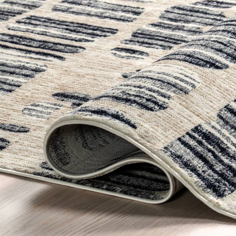 Lafayette Abstract Striped Area Rug