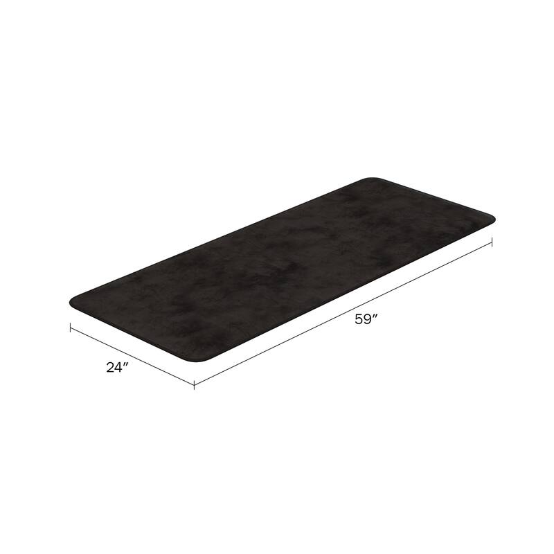 Oversized Bathroom Rug - Extra-Long Memory Foam Bath Mat with Nonslip Backing by Windsor Home
