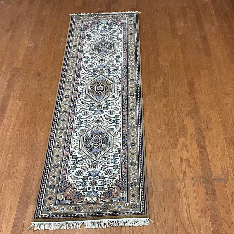 HERAT ORIENTAL Handmade Bidjar Wool Rug - 2'9x10' - 2'9 x 10'