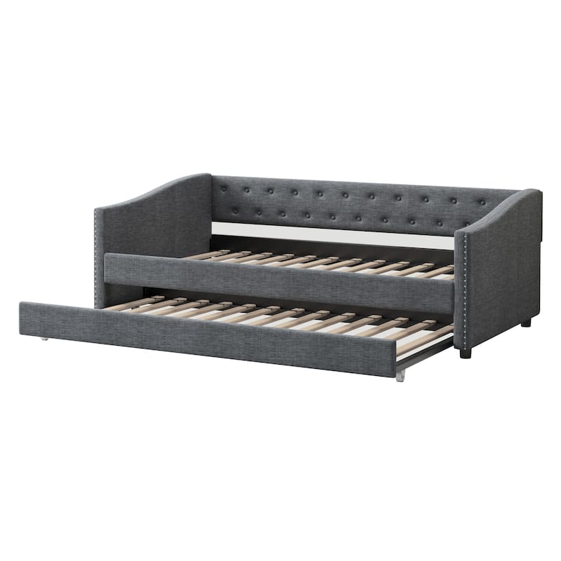 Twin Size Daybed with Twin Size Trundle