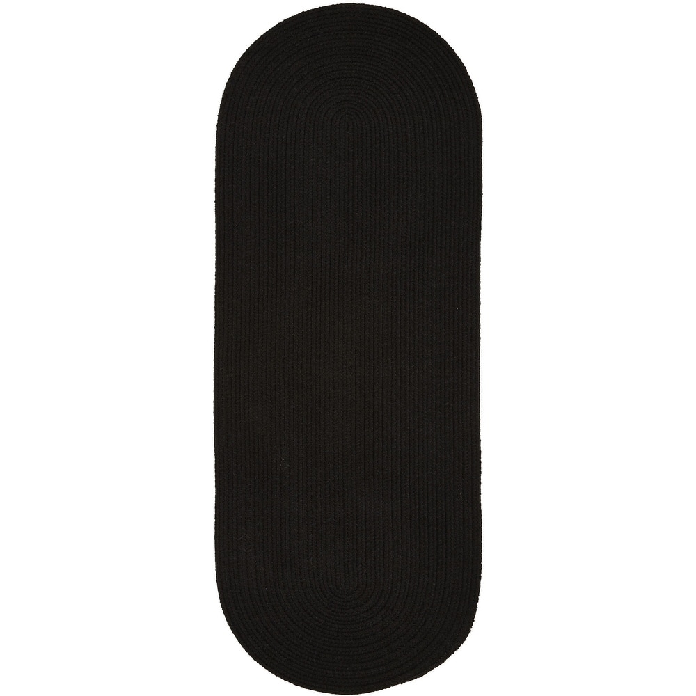 Rhody Rug Madeira Indoor/ Outdoor Braided Rounded Area Rug